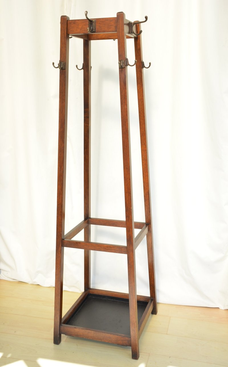 English Arts and Crafts Coat Stand - Image 3
